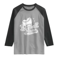 Baseball Mama Raglan Shirt Baseball Season Mom Raising Ballers