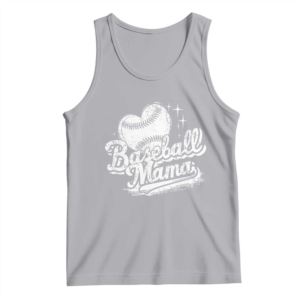 Baseball Mama Tank Top Baseball Season Mom Raising Ballers