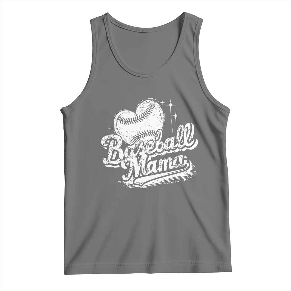 Baseball Mama Tank Top Baseball Season Mom Raising Ballers