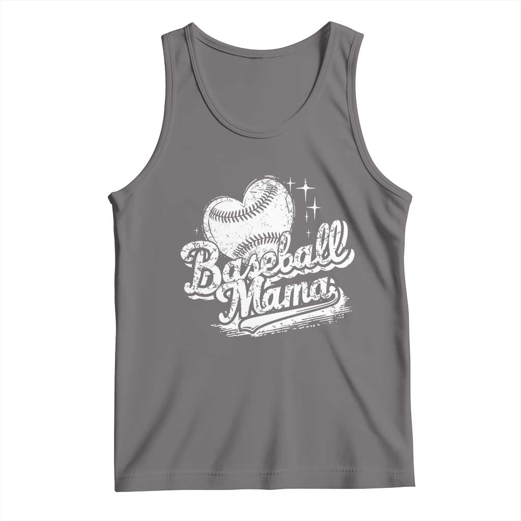 Baseball Mama Tank Top Baseball Season Mom Raising Ballers