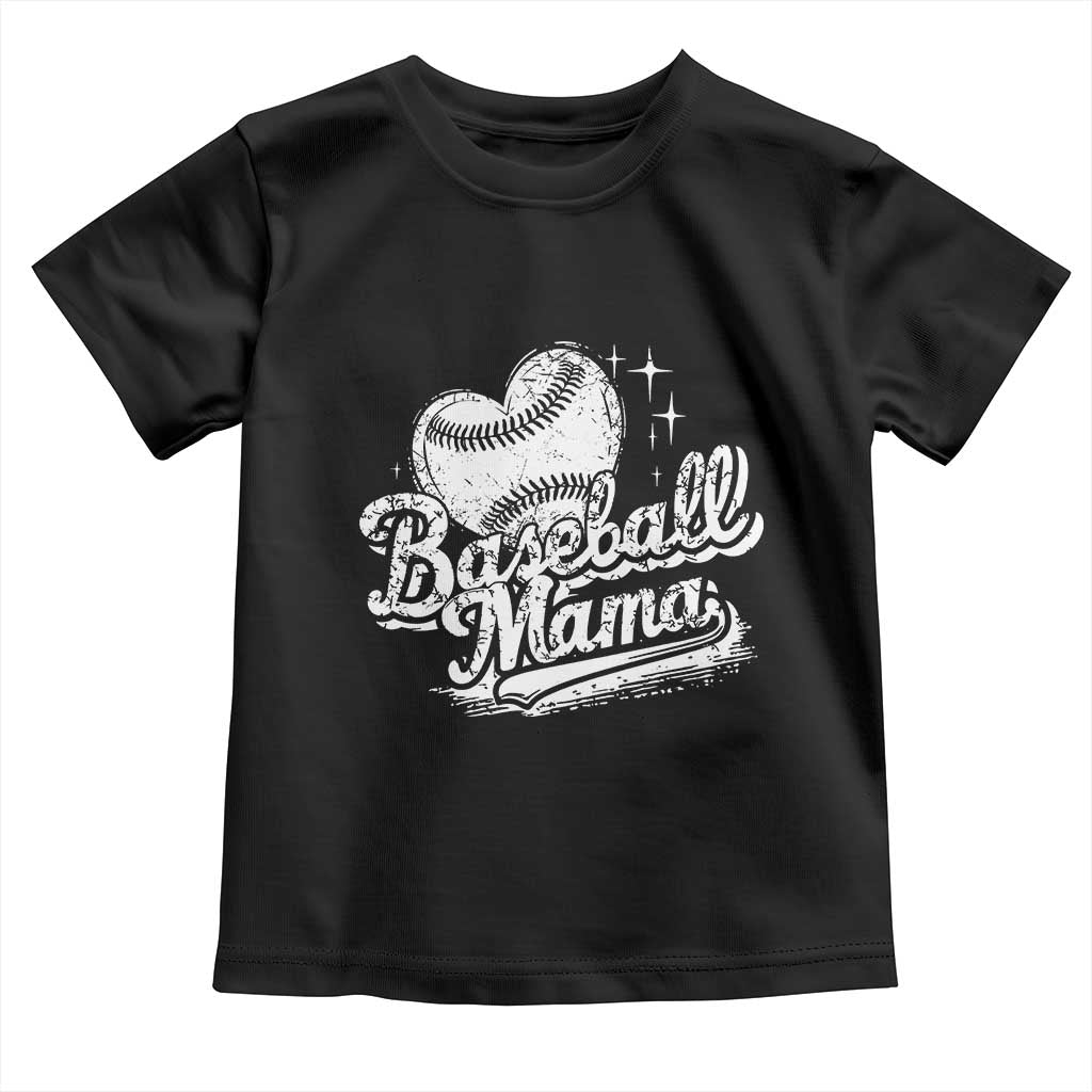 Baseball Mama Toddler T Shirt Baseball Season Mom Raising Ballers