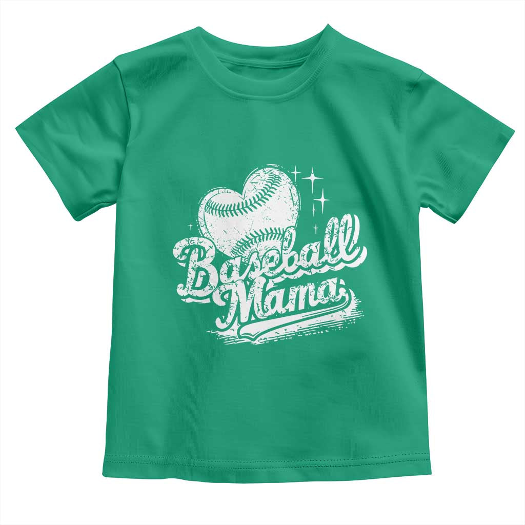 Baseball Mama Toddler T Shirt Baseball Season Mom Raising Ballers