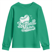 Baseball Mama Youth Sweatshirt Baseball Season Mom Raising Ballers