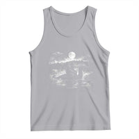 Bigfoot Loch Ness Monster Tank Top Funny Retro Sasquatch Nessie Funny Cryptid Vintage Graphic