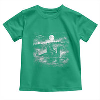 Bigfoot Loch Ness Monster Toddler T Shirt Funny Retro Sasquatch Nessie Funny Cryptid Vintage Graphic