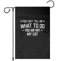 Funny Dog Lovers Garden Flag You Cant Tell Me What To Do You Are Not My Dog