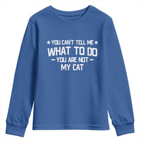 Funny Dog Lovers Youth Sweatshirt You Cant Tell Me What To Do You Are Not My Dog