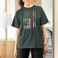 Funny Dog Lovers T Shirt For Women You Cant Tell Me What To Do Youre Not My Dog USA Flag