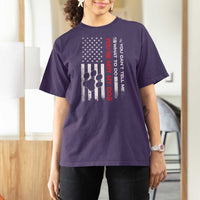Funny Dog Lovers T Shirt For Women You Cant Tell Me What To Do Youre Not My Dog USA Flag