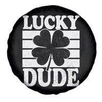 Funny Lucky Dude Spare Tire Cover Irish Boys St Patricks Day