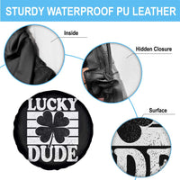 Funny Lucky Dude Spare Tire Cover Irish Boys St Patricks Day