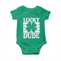 Funny Lucky Dude Baby Onesie Irish Boys St Patricks Day