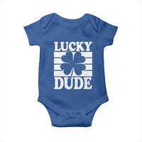 Funny Lucky Dude Baby Onesie Irish Boys St Patricks Day