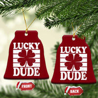 Funny Lucky Dude Ceramic Ornament Irish Boys St Patricks Day