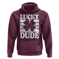 Funny Lucky Dude Hoodie Irish Boys St Patricks Day