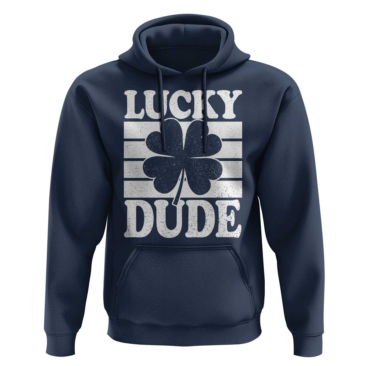 Funny Lucky Dude Hoodie Irish Boys St Patricks Day