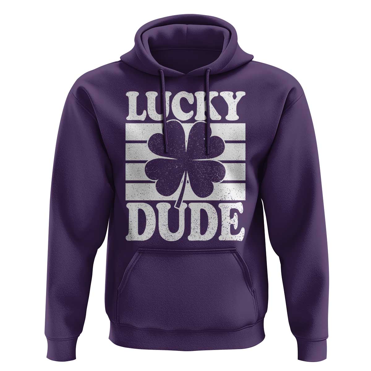 Funny Lucky Dude Hoodie Irish Boys St Patricks Day
