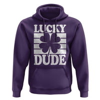 Funny Lucky Dude Hoodie Irish Boys St Patricks Day