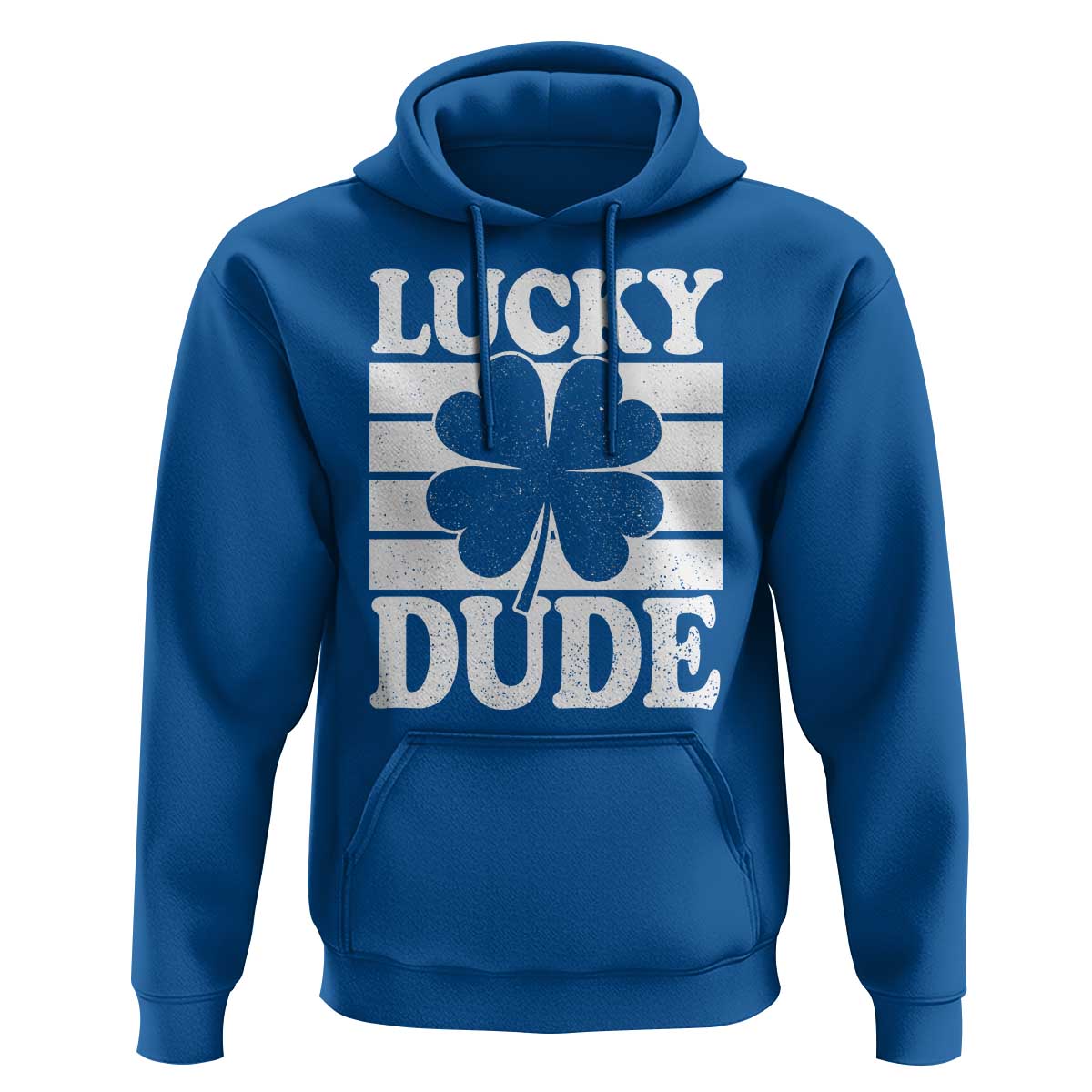 Funny Lucky Dude Hoodie Irish Boys St Patricks Day
