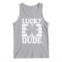 Funny Lucky Dude Tank Top Irish Boys St Patricks Day