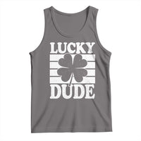 Funny Lucky Dude Tank Top Irish Boys St Patricks Day