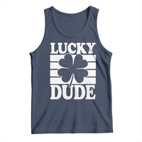 Funny Lucky Dude Tank Top Irish Boys St Patricks Day
