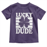 Funny Lucky Dude Toddler T Shirt Irish Boys St Patricks Day