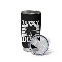 Funny Lucky Dude Tumbler Cup Irish Boys St Patricks Day