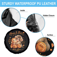 Cute Baby Monkey Punch Spare Tire Cover Adorable Emotional Graphic Little Punch