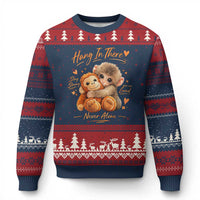 Cute Baby Monkey Punch Ugly Christmas Sweater Adorable Emotional Graphic Little Punch