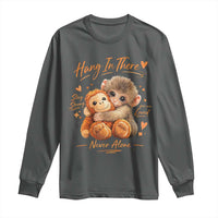 Cute Baby Monkey Punch Long Sleeve Shirt Adorable Emotional Graphic Little Punch