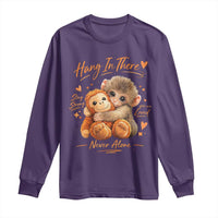 Cute Baby Monkey Punch Long Sleeve Shirt Adorable Emotional Graphic Little Punch
