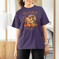 Cute Baby Monkey Punch T Shirt For Women Adorable Emotional Graphic Little Punch