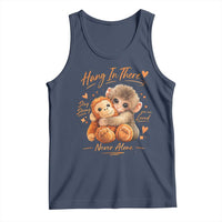 Cute Baby Monkey Punch Tank Top Adorable Emotional Graphic Little Punch