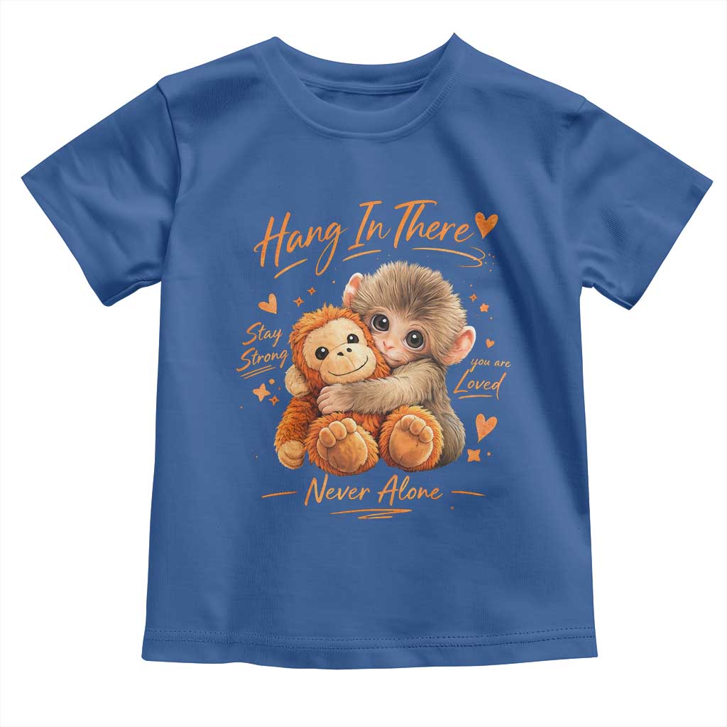 Cute Baby Monkey Punch Toddler T Shirt Adorable Emotional Graphic Little Punch