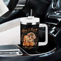 Cute Baby Monkey Punch Tumbler With Handle Adorable Emotional Graphic Little Punch