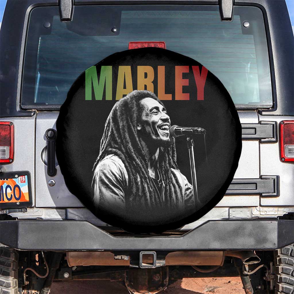 Vintage Marley Spare Tire Cover Rastaman Jamaica Jamaican Rasta Reggage Music