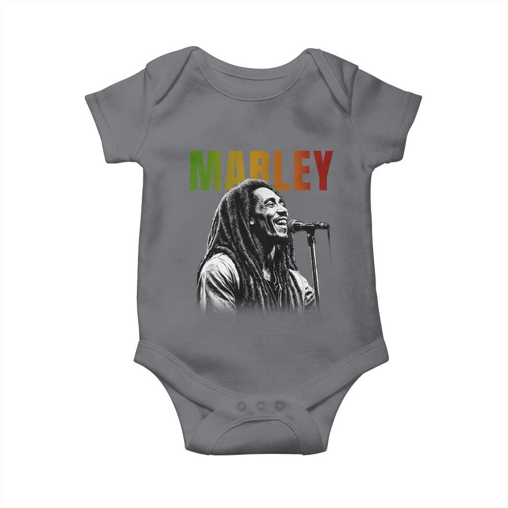 Vintage Marley Baby Onesie Rastaman Jamaica Jamaican Rasta Reggage Music