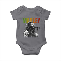 Vintage Marley Baby Onesie Rastaman Jamaica Jamaican Rasta Reggage Music