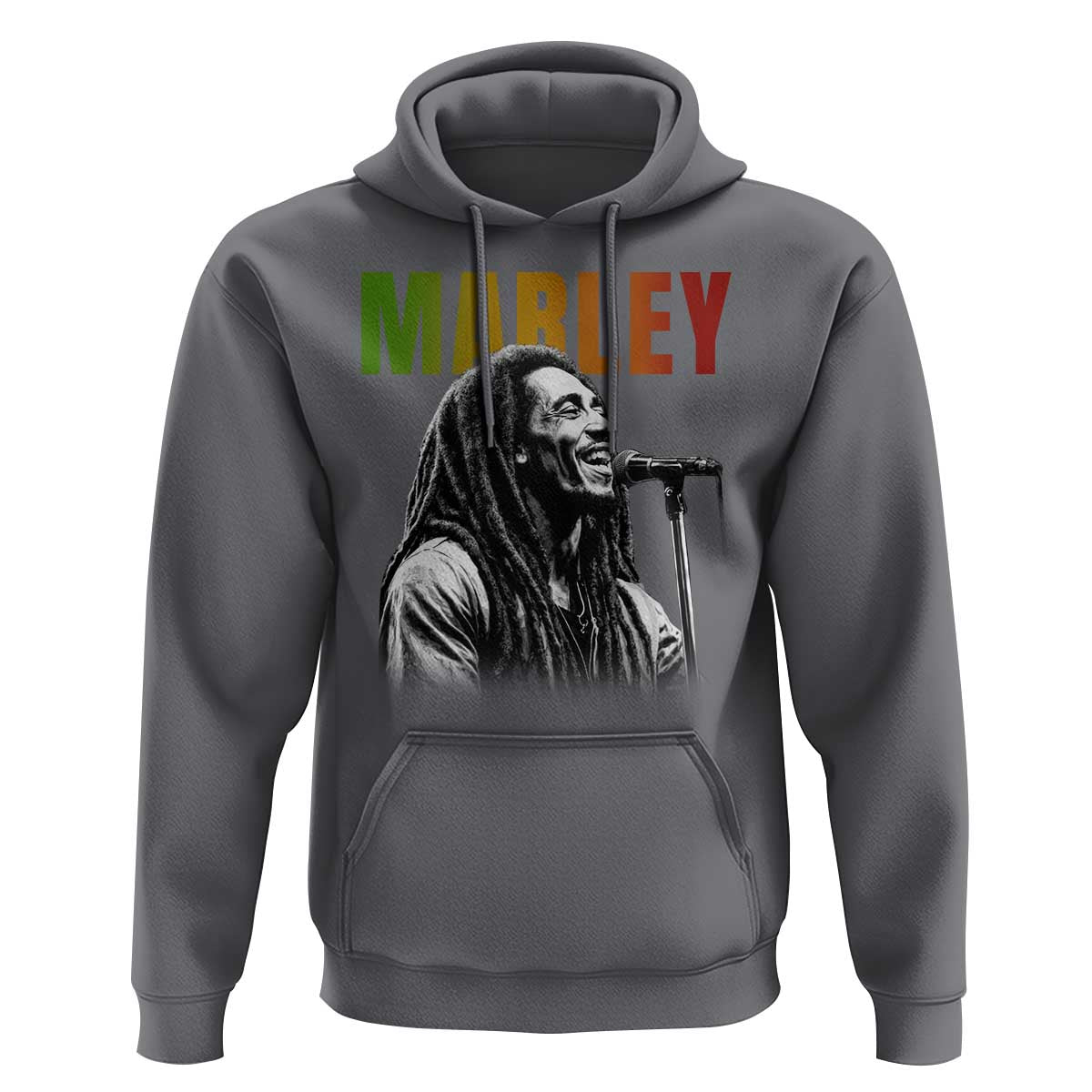 Vintage Marley Hoodie Rastaman Jamaica Jamaican Rasta Reggage Music