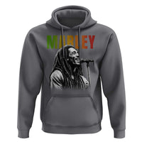 Vintage Marley Hoodie Rastaman Jamaica Jamaican Rasta Reggage Music