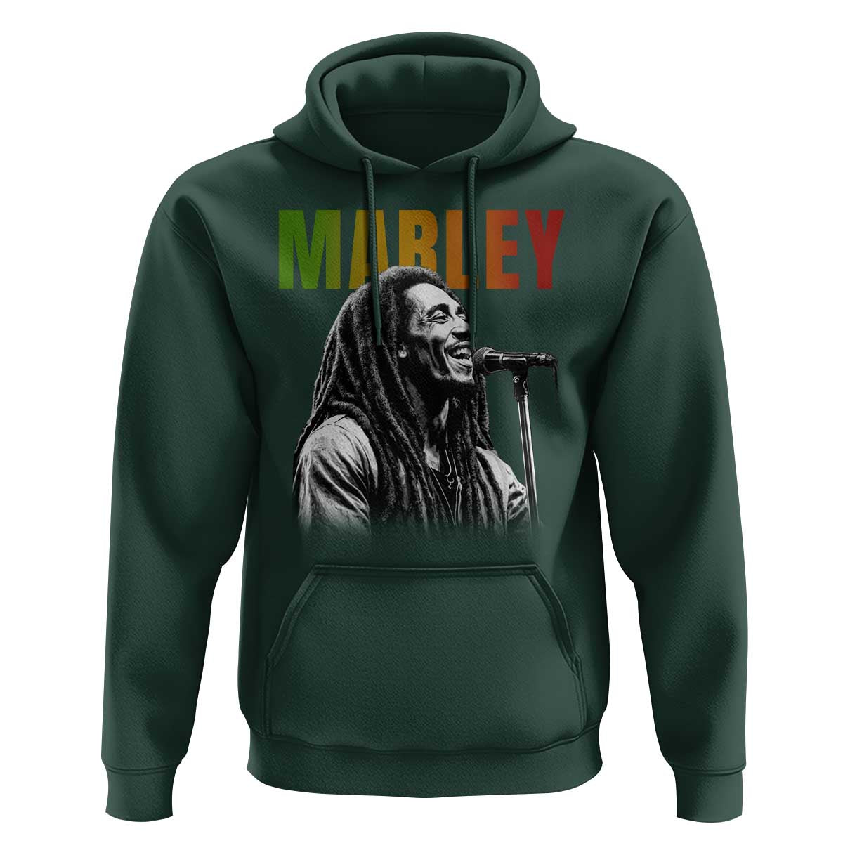 Vintage Marley Hoodie Rastaman Jamaica Jamaican Rasta Reggage Music