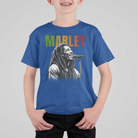 Vintage Marley T Shirt For Kid Rastaman Jamaica Jamaican Rasta Reggage Music