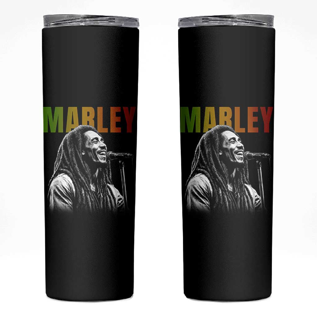 Vintage Marley Skinny Tumbler Rastaman Jamaica Jamaican Rasta Reggage Music