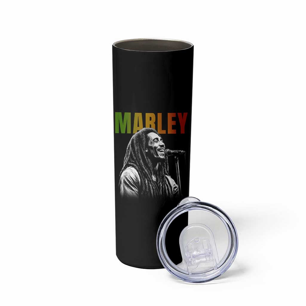 Vintage Marley Skinny Tumbler Rastaman Jamaica Jamaican Rasta Reggage Music