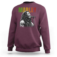 Vintage Marley Sweatshirt Rastaman Jamaica Jamaican Rasta Reggage Music