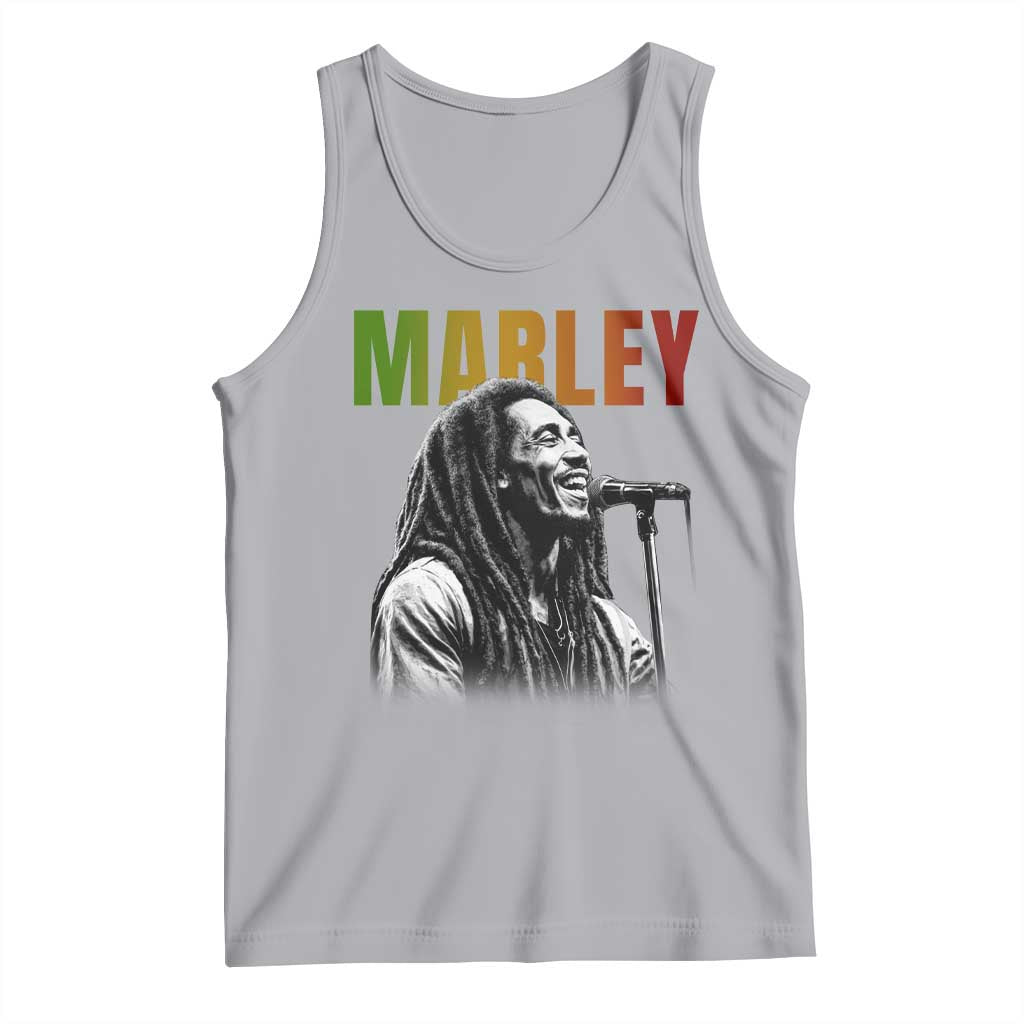 Vintage Marley Tank Top Rastaman Jamaica Jamaican Rasta Reggage Music