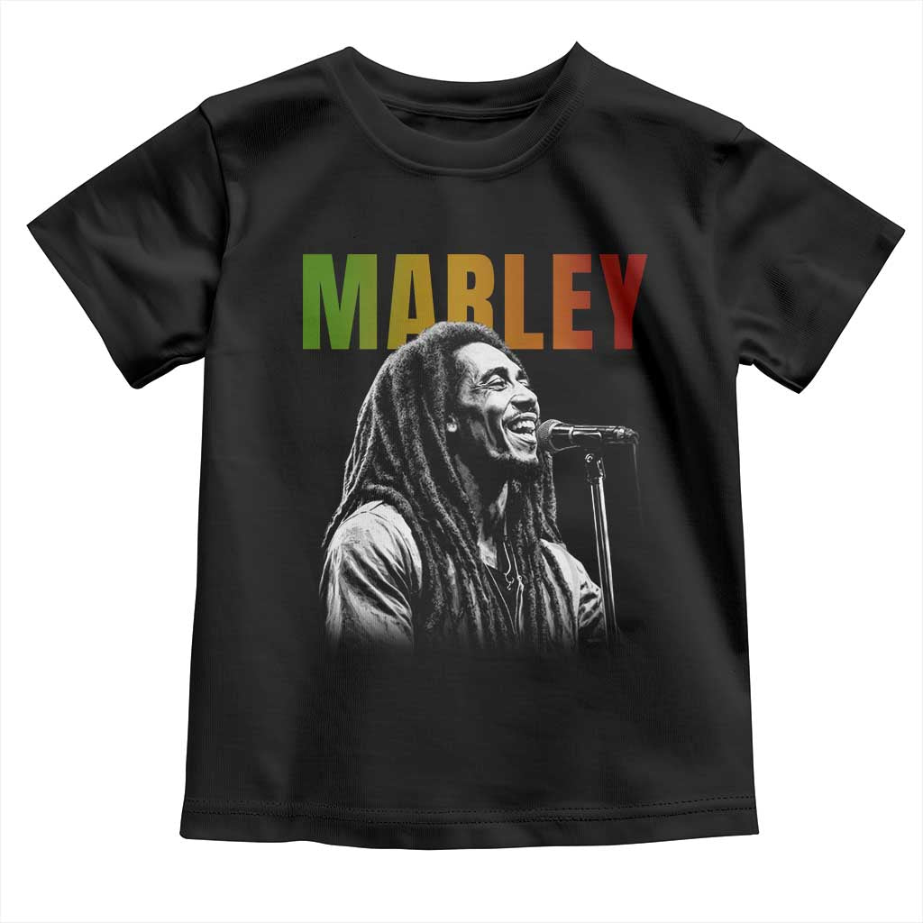Vintage Marley Toddler T Shirt Rastaman Jamaica Jamaican Rasta Reggage Music