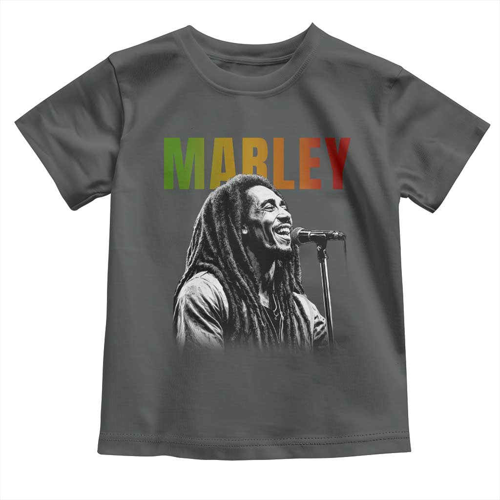 Vintage Marley Toddler T Shirt Rastaman Jamaica Jamaican Rasta Reggage Music