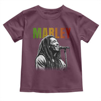 Vintage Marley Toddler T Shirt Rastaman Jamaica Jamaican Rasta Reggage Music